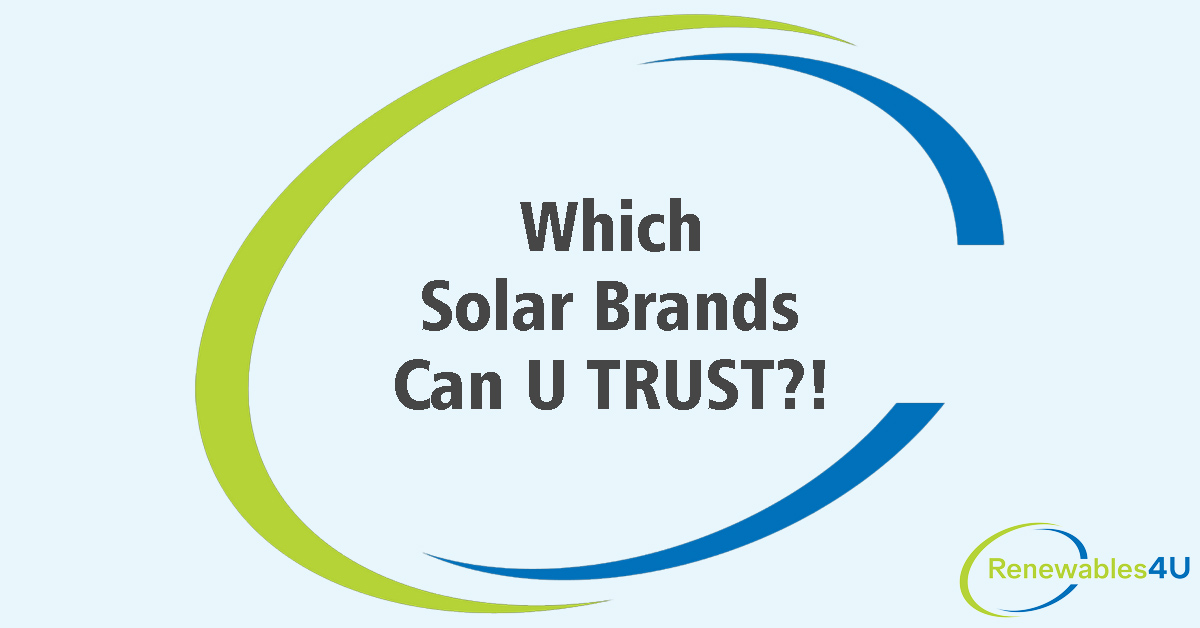 which solar brand can you trust