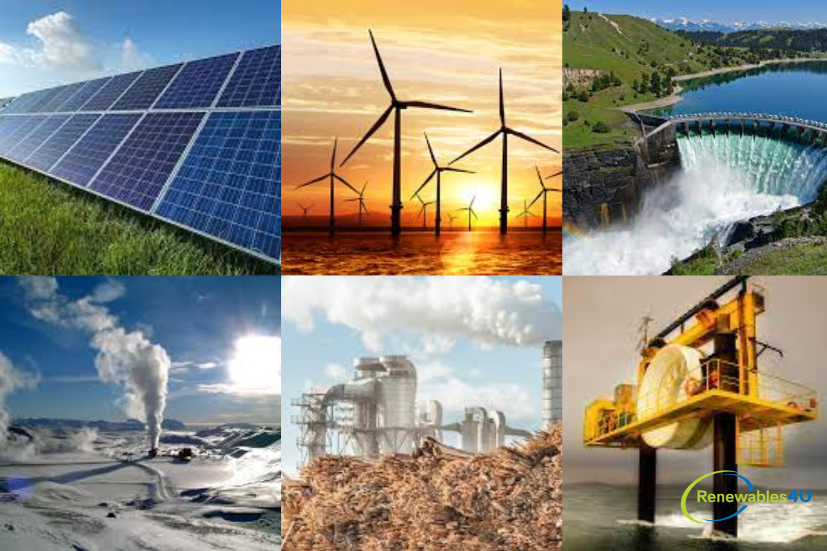 6 Types of Renewable Energy | Renewables4U